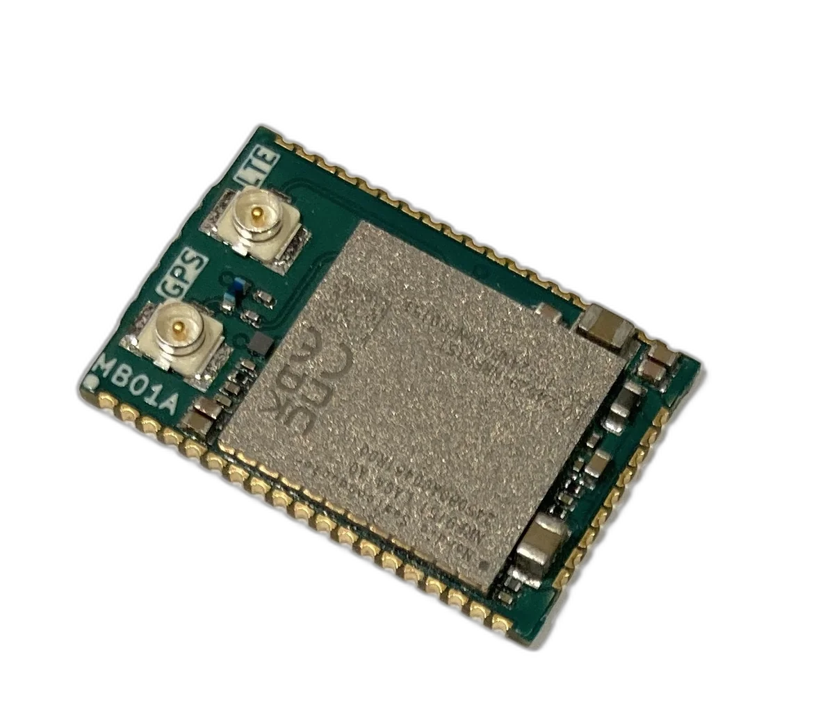 nRF9151 Micro Breakout front view — world's smallest Nordic nRF9151 full pin breakout board
